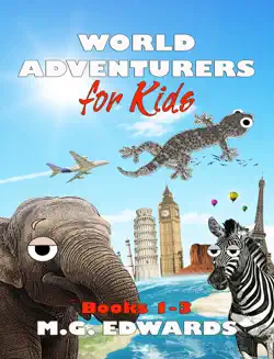 world adventurers for kids books 1-3 book cover image
