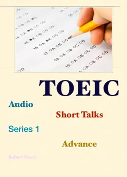toeic short talks advance - series 1 book cover image