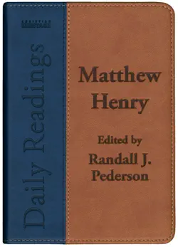 matthew henry book cover image