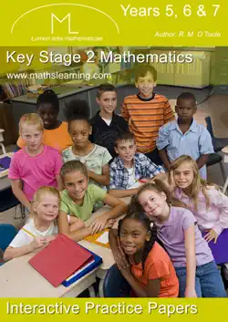 key stage 2 maths interactive practice papers book cover image