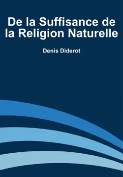 de la suffisance de la religion naturelle book cover image