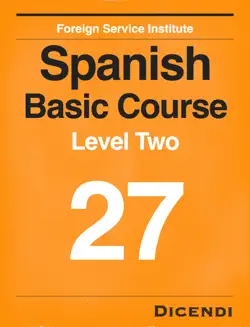 fsi spanish basic course 27 book cover image