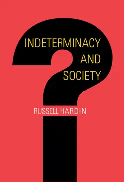 indeterminacy and society book cover image