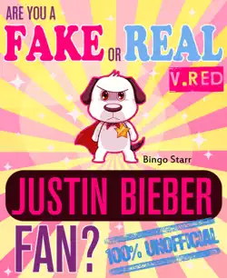 are you a fake or real justin bieber fan? version red: the 100% unofficial quiz and facts trivia travel set game imagen de la portada del libro