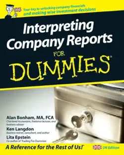 interpreting company reports for dummies book cover image