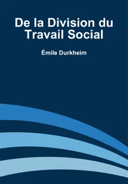 de la division du travail social book cover image