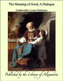 the meaning of good, a dialogue book cover image