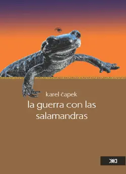 la guerra con las salamandras book cover image