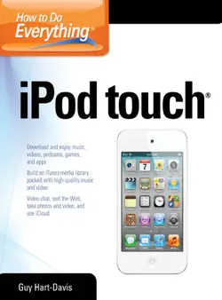 how to do everything ipod touch book cover image