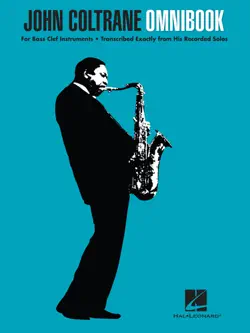 john coltrane - omnibook for bass clef instruments book cover image