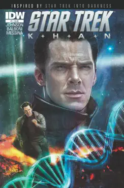 star trek: khan #1 book cover image
