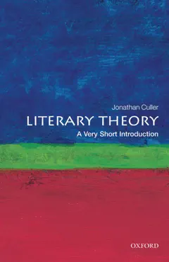 literary theory: a very short introduction book cover image