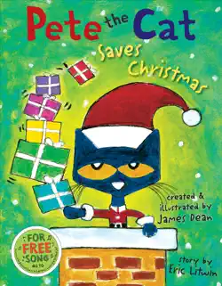 pete the cat saves christmas book cover image
