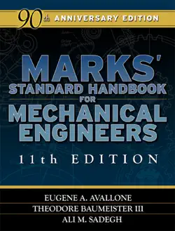 marks' standard handbook for mechanical engineers book cover image