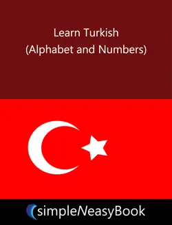 learn turkish (alphabet and numbers) book cover image