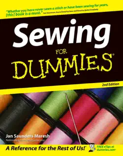 sewing for dummies book cover image