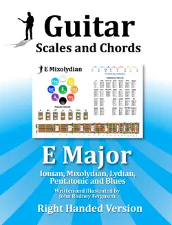 guitar scales and chords - e major book cover image