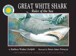 great white shark book cover image