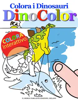 colora i dinosauri dinocolor book cover image