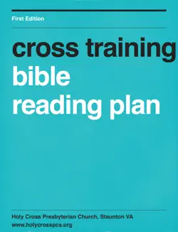 cross training bible reading plan imagen de la portada del libro