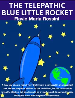 the telepathic blue little rocket book cover image