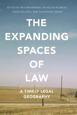 the expanding spaces of law book cover image
