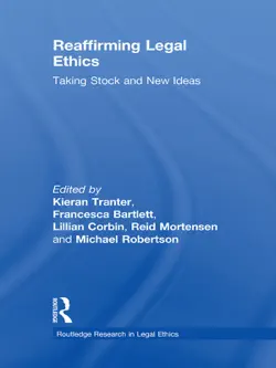 reaffirming legal ethics imagen de la portada del libro