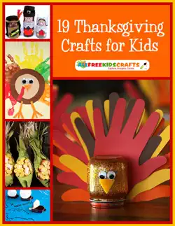 19 thanksgiving crafts for kids book cover image