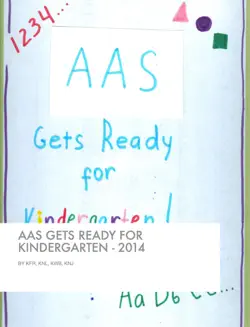 aas gets ready for kindergarten book cover image