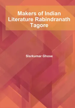 makers of indian literature rabindranath tagore book cover image