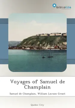 voyages of samuel de champlain book cover image
