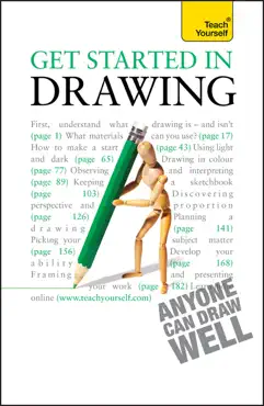 get started in drawing: teach yourself book cover image