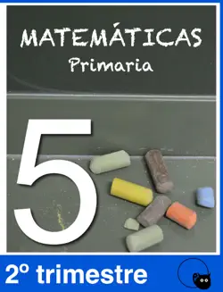 matemáticas 5º de primaria. segundo trimestre book cover image