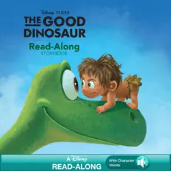 the good dinosaur read-along storybook book cover image