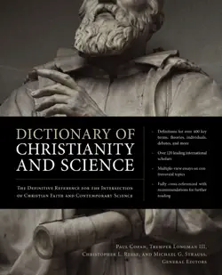 dictionary of christianity and science book cover image