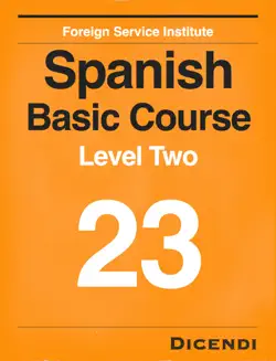 fsi spanish basic course 23 book cover image