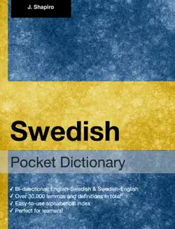 swedish pocket dictionary book cover image
