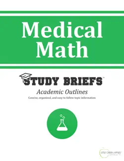 medical math book cover image
