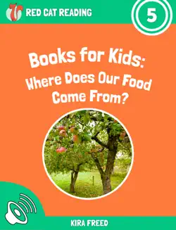 books for kids: where does our food come from? book cover image