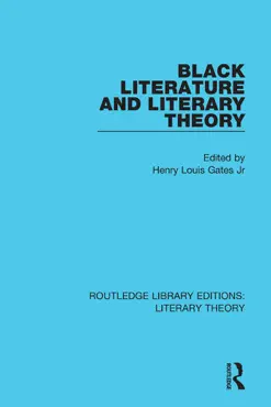 black literature and literary theory imagen de la portada del libro