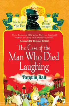 the case of the man who died laughing imagen de la portada del libro