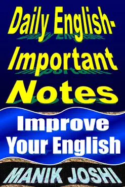 daily english- important notes: improve your english book cover image