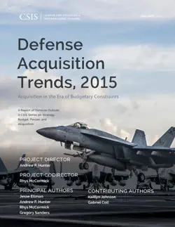 defense acquisition trends, 2015 book cover image