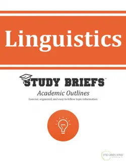 linguistics book cover image