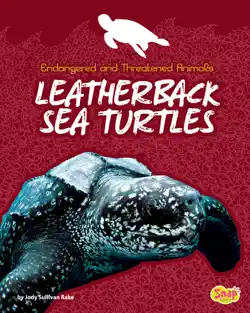 leatherback sea turtles book cover image