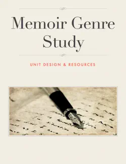 memoir genre study book cover image