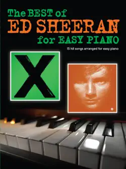 the best of ed sheeran for easy piano book cover image