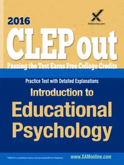 clep introduction to educational psychology book cover image