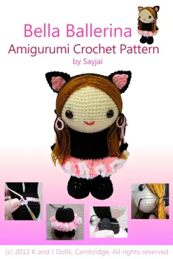 bella ballerina amigurumi crochet pattern book cover image