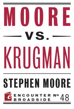 moore vs. krugman book cover image